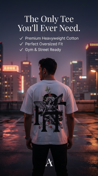 Flexx Appeal ‘Acend’ Oversized Tee