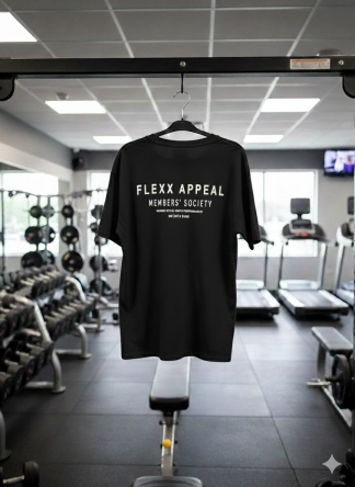Flexx Appeal Members Society Oversized T Shirt